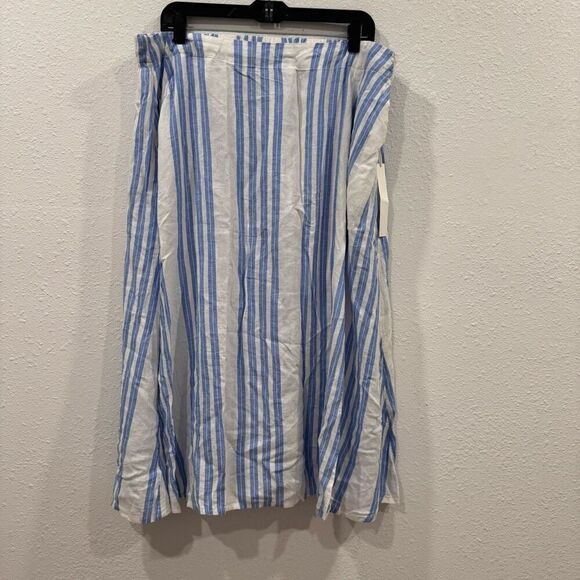 Caslon linen/rayon skirt size xl - Picture 1 of 8